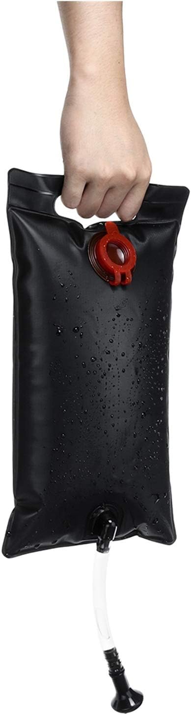Portable Outdoor Shower 3L Water Bag Folding PVC Heating Solar Travel Bag Hiking Rock Picnic Bag