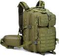 Outdoor Sports Pack Hiking Bag Rucksack Knapsack Combat Camouflage Tactical Backpack- Green