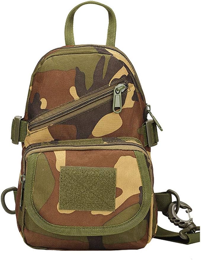 Sunnystacticalgear Outdoor Sports Hiking Sling Bag Shoulder Pack Camouflage Tactical Chest Pack - WL