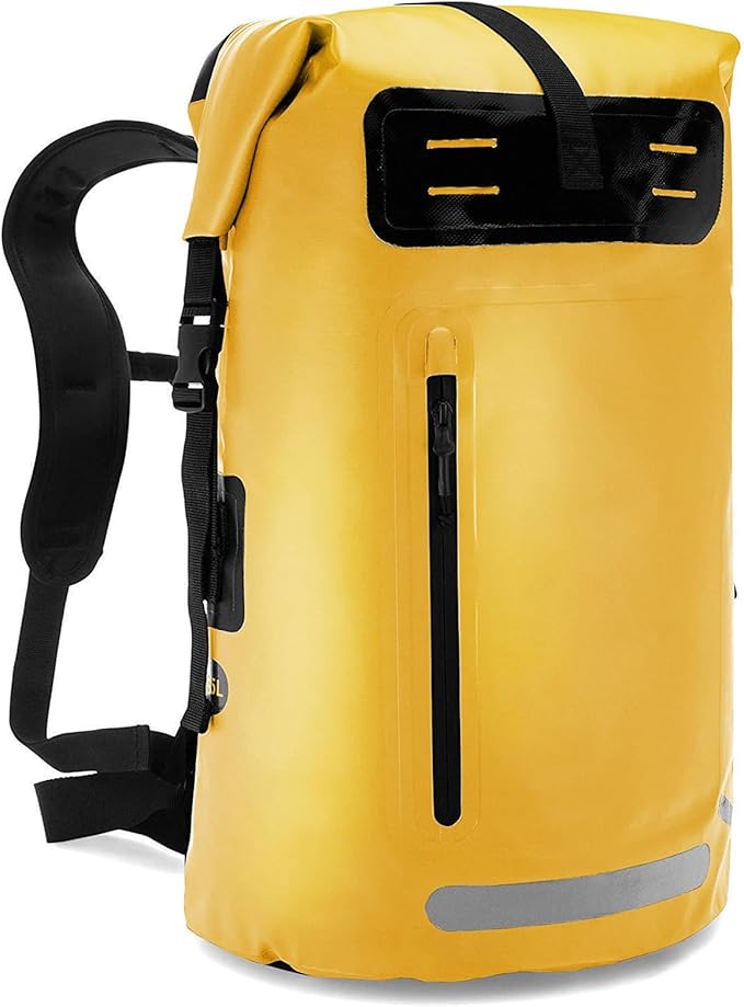 ACAGALA Waterproof Backpack Heavy Duty Roll-Top Dry Bag for Kayaking Rafting Boating