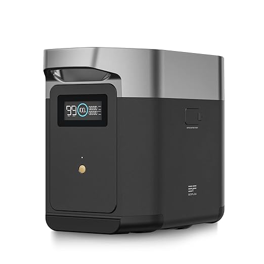 EF ECOFLOW DELTA 2 Smart Extra Battery 1024Wh LiFePO4 Expansion Battery for Power Station DELTA2