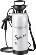 Portable Camping Shower 8L Portable Shower with 10 Modes Sprayer Head and 9.84ft Hose for Garden Picnic
