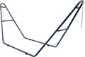Sunnydaze Decor Universal Double Hammock Stand Only - 550-Pound Capacity - Heavy-Duty Hammock Stand for Outside - Fits 9 to 14 Foot Hammocks - Blue
