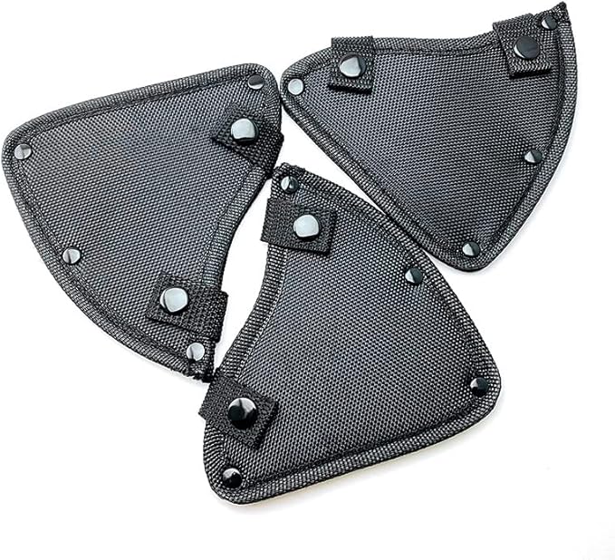 3PCS Ax Head Sheath Nylon Ax Protective Cover Fits for Outdoor Camping Activities and Rescue