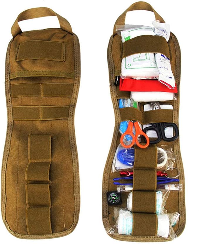 Outdoor Sports Airsoft Gear Molle Assault Combat Hiking Bag Accessory Camouflage Kit Pack Tactical Medical Pouch