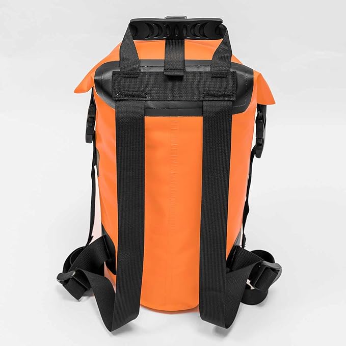 AQUATEC Waterproof Dry Bag Rucksacks - 5X Sizes: 10L 15L 20L 30L &amp 40L | Double Shoulder Strap Backpack | Perfect for Boating/Kayaking/Hiking/Camping