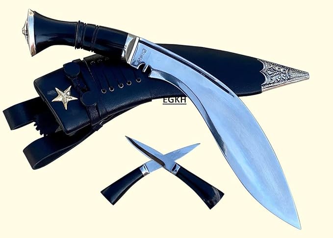 Kukri - BSI Historical Khukri - British Army Service No. 1 Khukuri With Sheath - Knife - High Carbon Steel Hand Forged Blade in Nepal