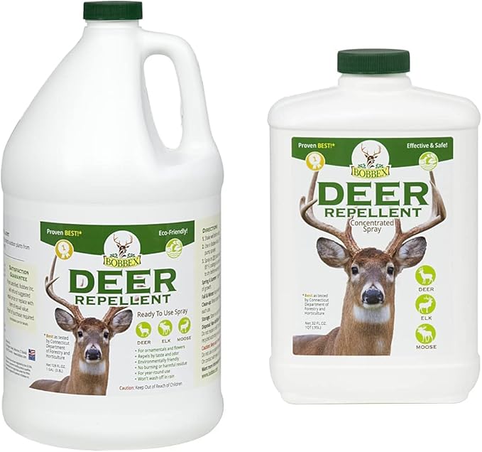 Bobbex Deer Repellent Ready-to-Use and Concentrated Deer Deterrent