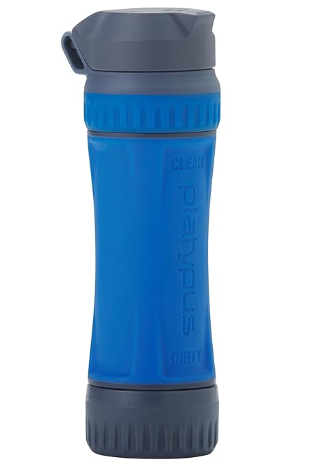 Platypus Quickdraw Ultralight Backpacking Water Filter Blue