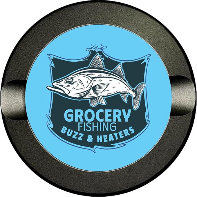Buzz &amp Heaters Metal Container and Holder | Fishing and Grocery Can for Zyn