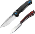 Dispatch Axis Lock Folding Knife with Small Fixed Blade Knife
