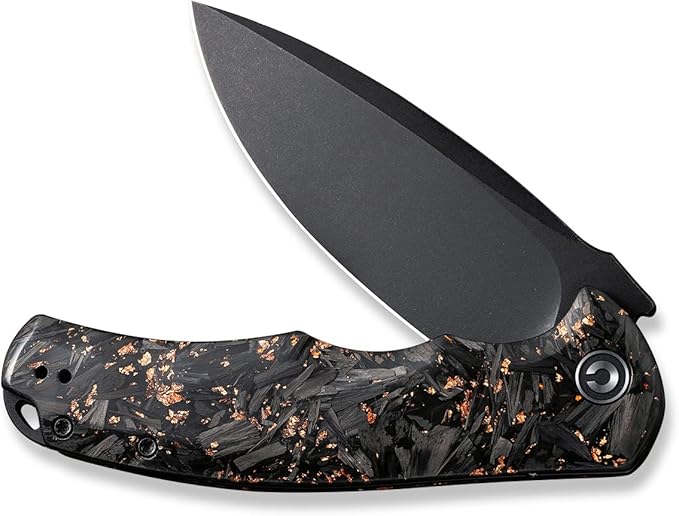 CIVIVI Folding Pocket Knife- Praxis Flipper Liner Lock Knife 3.75 Black Stonewashed Blade Reversible Clip for EDC Outdoor Use C803I