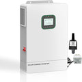 POWLAND 6500W Solar Hybrid Inverter with WiFiCharger 48V DC to 120V AC Power InverterBuilt in 120A MPPT Charge ControllerWork with 48V Lead Acid/LiFePO4Support Parallel up to 6 inverters