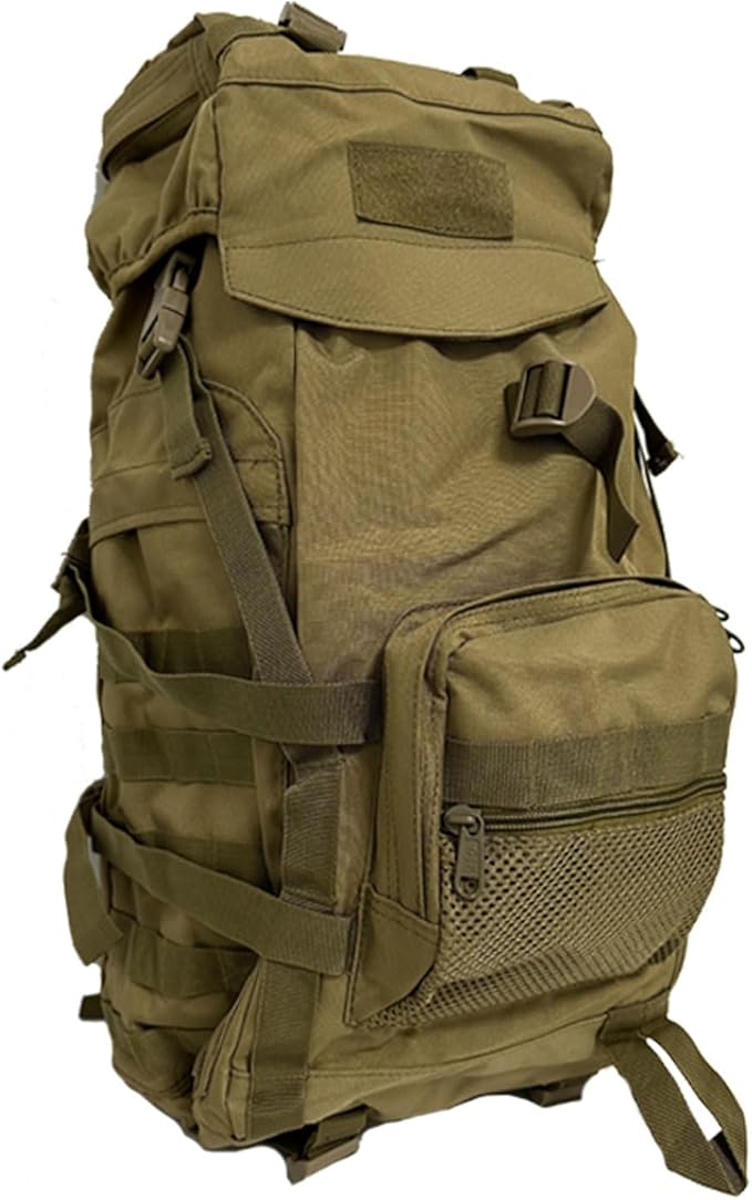 60L Tactical Backpack Large Military Backpack Detachable Assault Pack Molle Bag Tactical Molle Backpack for Camping Hiking Fishing