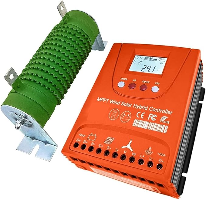 3000W 12V 24V 48V 0~1500W Wind 0~1500W Solar MPPT Wind Solar Hybrid Controller Pioneer Version Charge Lithium &amp Lead Acid Gel Battery