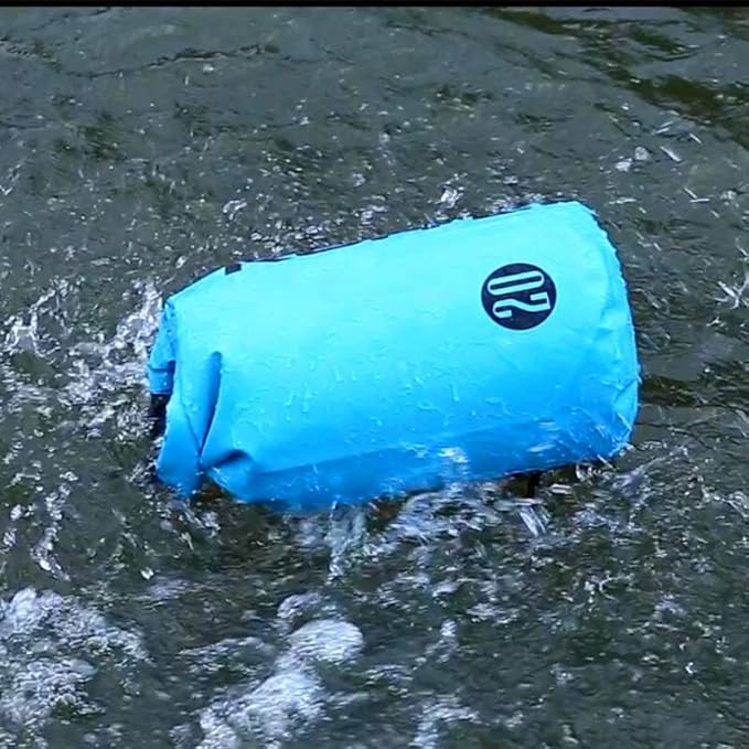 Waterproof Dry Bag Portable Seal Dry Bags Floating Roll Top Dry Compression Sack for Kayaking Beach Rafting Boating (Color : D)