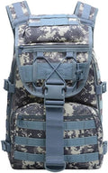 Military Tactical Backpack Army 3 Day Assault Pack Molle Bag Backpacks Hiking Daypacks For Men (ACU)
