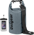 Unigear Dry Bag Waterproof Floating and Lightweight Bags for Kayaking Boating Fishing Swimming and Camping with Waterproof Phone Case