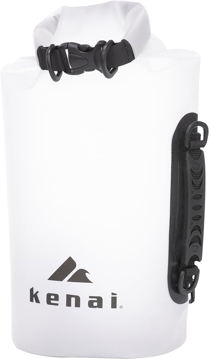 KENAI Dry Bag | Roll up Top | Waterproof | Lightweight | for Camping Kayaking Boating Hiking Fishing