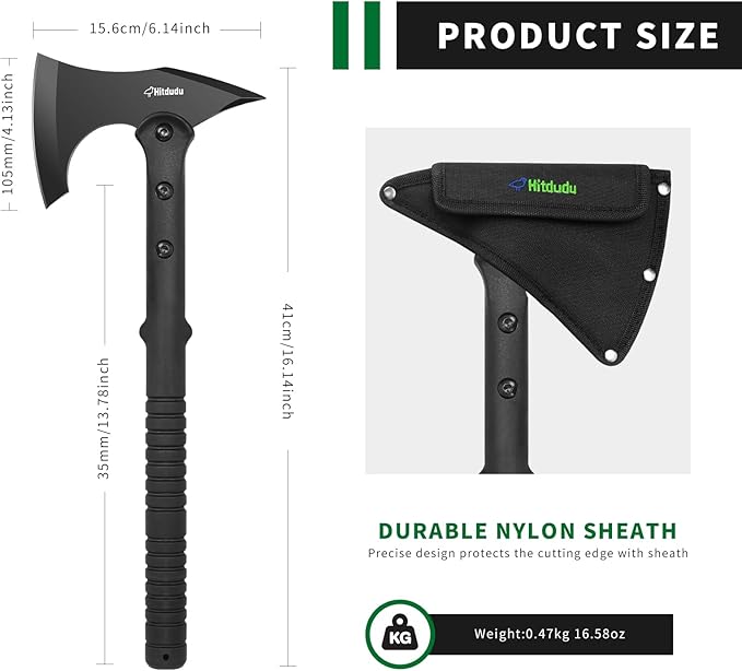 Camping Hatchet Tactical Survival Tomahawk Outdoor Axe