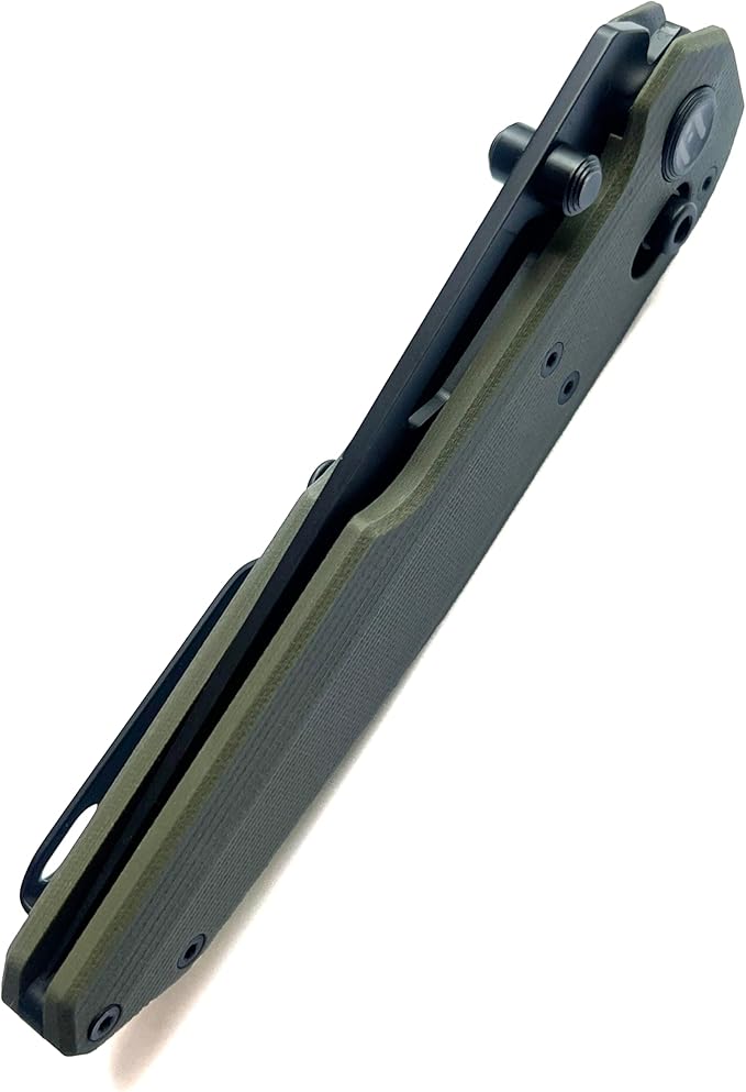 HOT KNIVES HK01 3.6 Sandvik 14C28N Steel Blade OD Green G10 Handle Portable Tool for Camping Hiking and Outdoor Use
