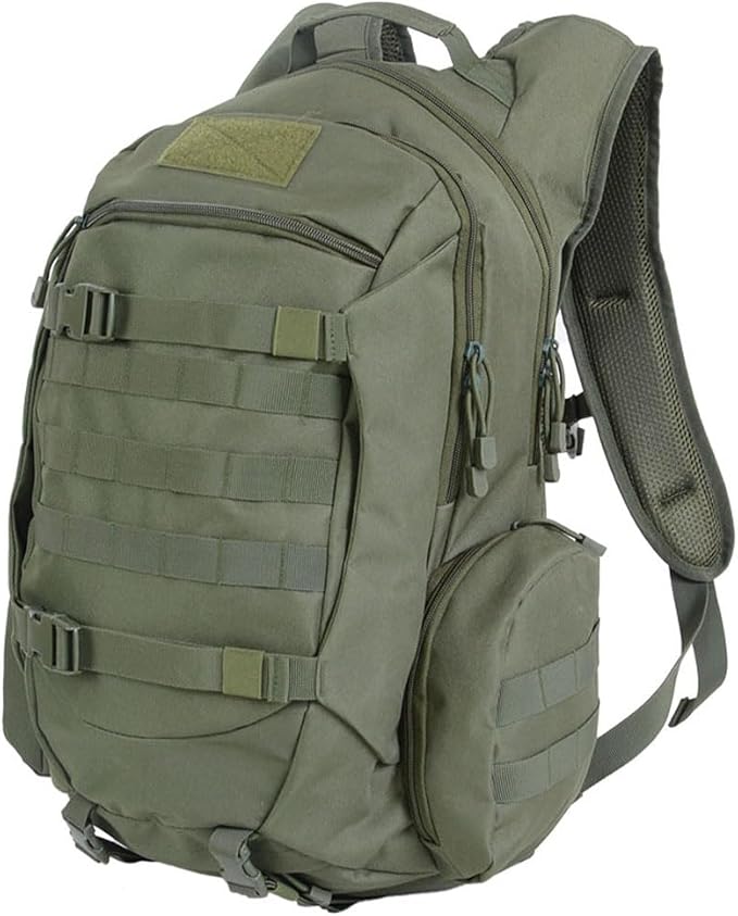 45L Waterproof Fishing Hunting Backpack Outdoor Military Rucksacks Tactical Sports Camping Hiking Trekking Bags (Green)