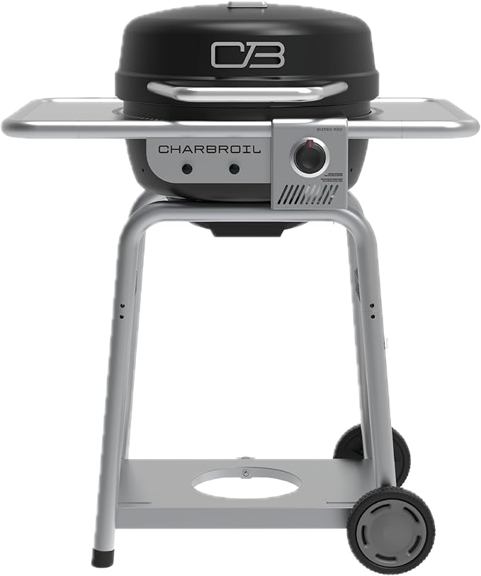 Charbroil Bistro Pro Gas Grill for Small Spaces and Patios Black - 25302161