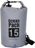 Adventure Dry Bag With Rope Closure Design Practical PVC Meshes Storage Outdoor Shoulder Bags For Sports Equipment Practical Dry With PVC Mesh Fabric