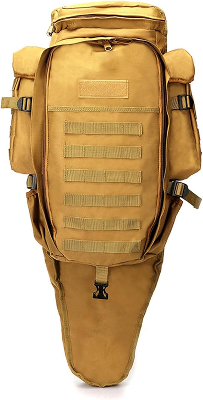 Large Tactical Rifle Bag Tactical Backpack Military Detachable Molle Bag Tactical Molle Backpack for Camping Hiking Fishing