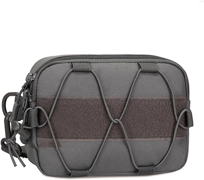 Tactical Molle Admin Dump Pouch Utility Cell Phone Flashlight Tool Pouch for Vest Chest Waist Pack for Small Tool Horizontal Modular Organization