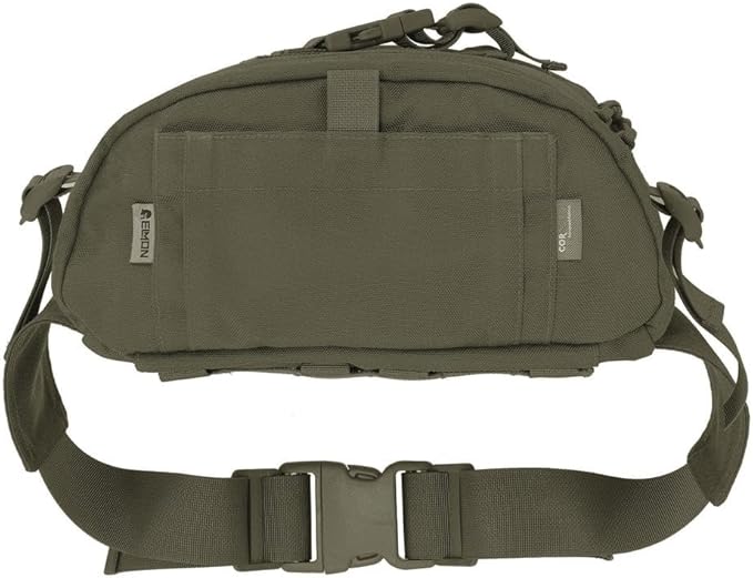 ELMON Fanny Pack Medic Bag - MOLLE Compatible Medical Pouch with Large Zipped Pocket