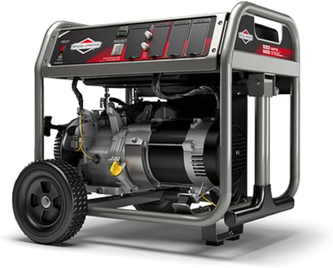 Briggs and Straton 6500W Portable Generator Outdoor Electric Start