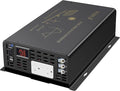 3000Watt Pure Sine Wave Power Inverter 24VDC to 120VAC 6000W Peak Built-in Soft Starter Dual AC Outlets 2× 2.4A USB Port &ampHardwire Terminal Off-Grid Solar Converter RV Trucks (U5-300024)
