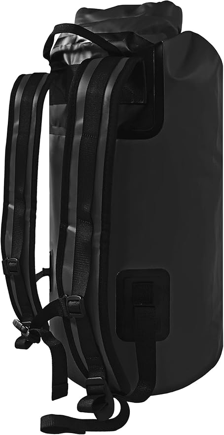 NIXY Premium 20L/30L Dry Backpack Accessory - Spacious Waterproof Storage Solution for All Your Outdoor Adventures Paddleboarding Kayaking Camping &amp More (Black 20L)