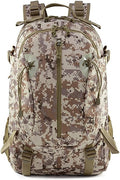 Tactical Backpack for Men Hiking Day Pack Military Rucksack Waterproof 30L EDC Bag Army Assault Pack (Desert Digital)