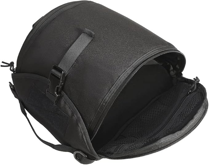 FARMSOLDIERTactical Molle Helmet Bag PackLightweight Waterproof Motorcycle Helmet Bag for Hunting Shooting