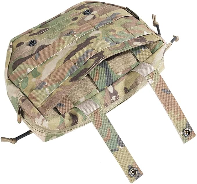 EXCELLENT ELITE SPANKER Tactical Drop Dump Pouch Molle Tool Pouch with Hook &amp Loop Carrying Kit Bag for Tactical Vest Chest Rig
