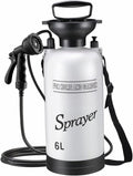 Portable Camping Shower 6L Portable Shower with 10 Modes Sprayer Head and 9.84ft Hose for Garden Picnic Hiking Beach Car Cleaning Camping