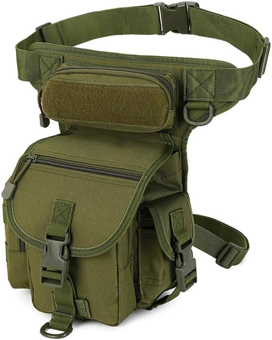 Military Tactical Drop Leg Bag Tool Thigh Pack Leg Rig Utility Pouch Outdoor
