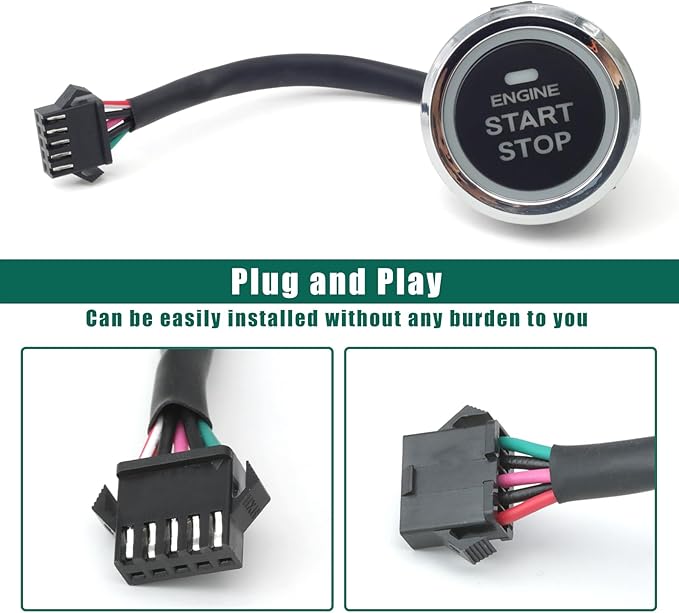 YUXIVCNE 71367 Engine Start/Stop Push Button Replacement for Predator 5000 Watt Dual Fuel Super Quiet Inverter Generator Replace 70143