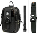 Outdoor Sports Men's Fanny Pack Multifunctional Shoulder Crossbody Work Site Bag Wear-Resistant Waterproof 7 Inch Cell Phone Bag Tactical Tool Bag Hunting Bag