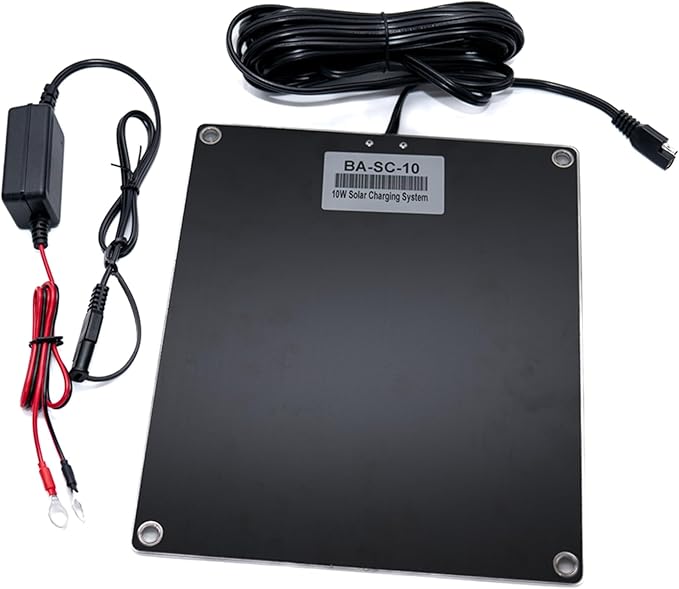 12V Load Trail 090329 Solar Battery Charger for Dump Trailers- 10 Watt