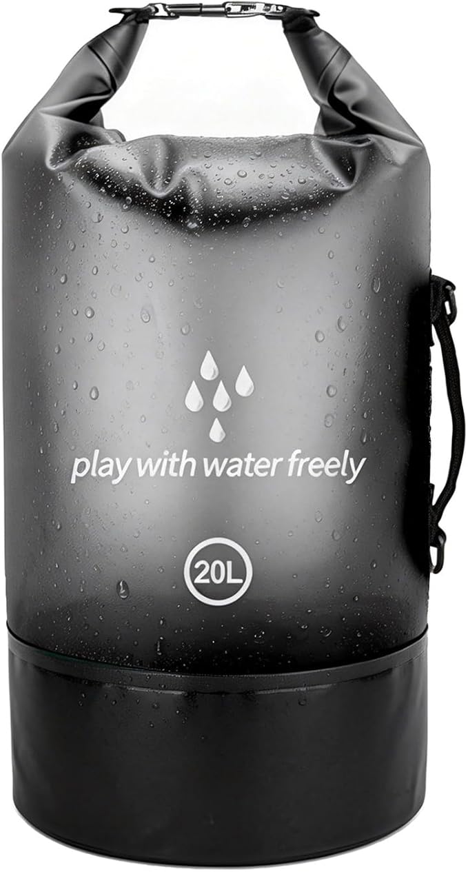 Waterproof Dry Bag for Women Men5L/10L/20L Roll Top Lightweight small Storage Bags Backpack for KayakingFloatingBoatingCampingPaddle boardraftingHiking and Beach Accessories