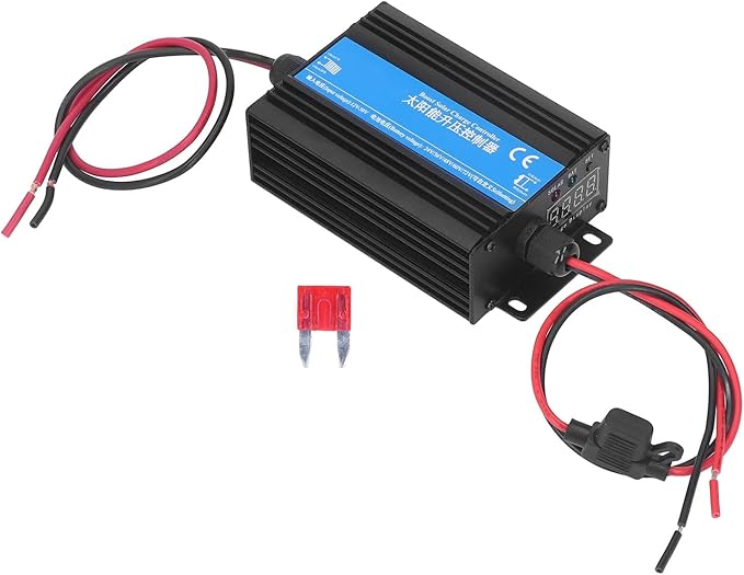 Solar Boost Controller 24V 72V 300W MPPT Solar Charge Controller for Electric Vehicle Advanced MPPT Technology with Dynamic Parameters Display Energy Saving Charger for Solar Pa