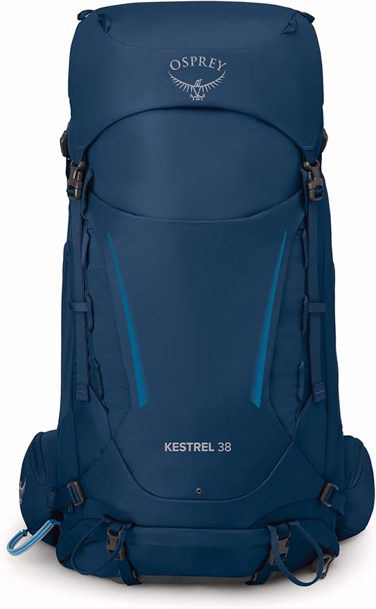 Osprey Kestrel 38L Men's Backpacking Backpack Atlas Blue S/M