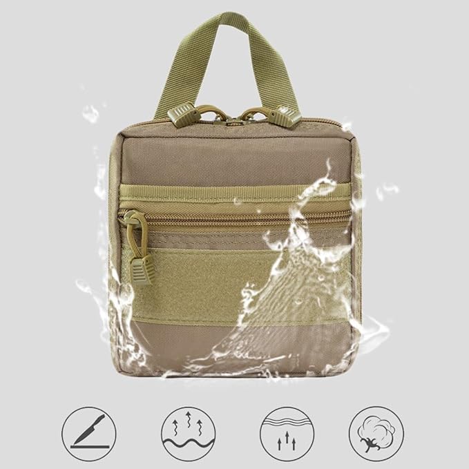 Tactical Molle Pouch Compact Water-Resistant EDC Bag Small Utility Pack