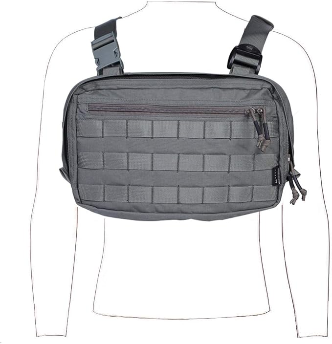 EMERSONGEAR Chest Pack Recon Kit BagMulti-Function Tool PouchMolle Vest Pouch Chest Bag for Men Tactical