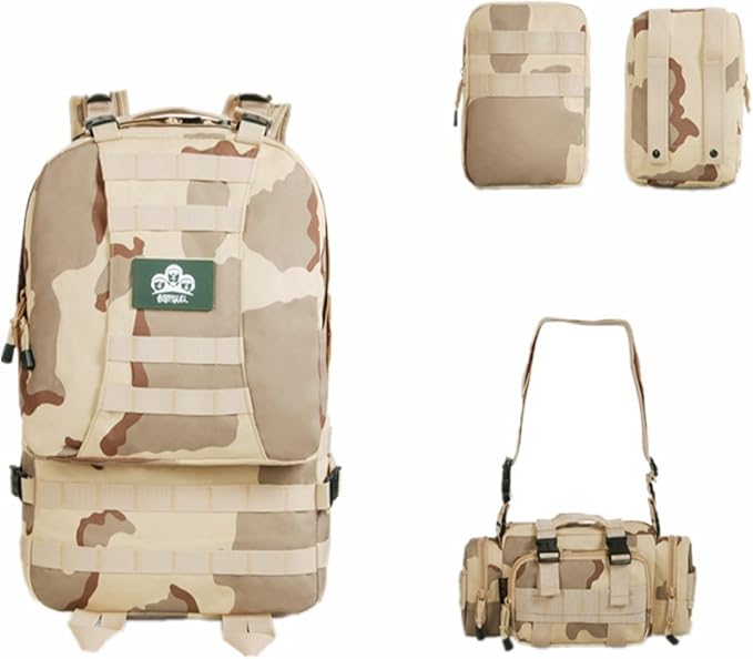 Eysee Military Army hiking backpacks backpack 45L-60L 900D nylon with waterproof and durable multi-purpose travel bag