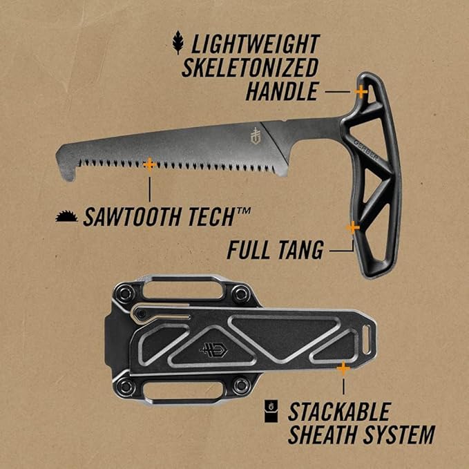 Gerber Gear EXO-MOD Pack Hunting Saw Black (31-003923)