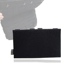 Molle Placard Hoop and Loop Plate Carrier Placard Dual-Purpose Front Flap Tactical Drop Extension Panel Double-Sided Cutting Adapter Side Compatible with Chest Rig and Vest